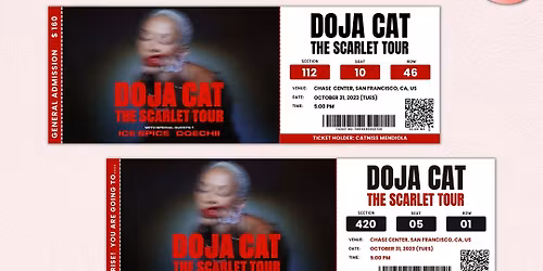 Doja Cat San Francisco Tickets
