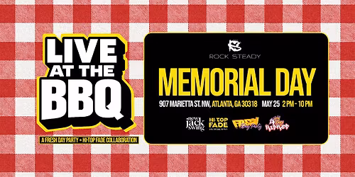 FRESH DAY PARTY & HI-TOP FADE 'LIVE AT THE BBQ'