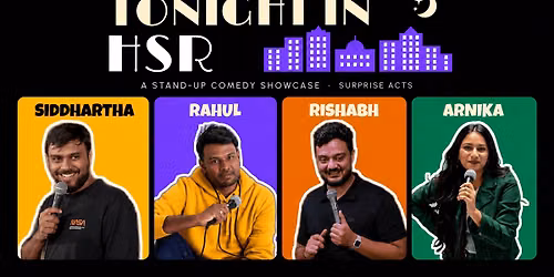 Tonight in HSR layout