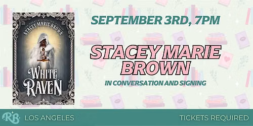 Stacey Marie Brown LA Book Event for White Raven