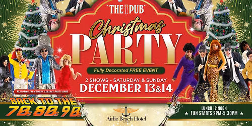 PUB Christmas Party - Saturday Session