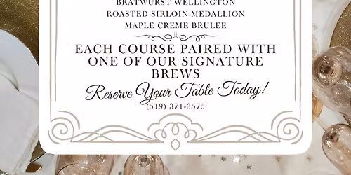 New Year's Eve Beer Pairing