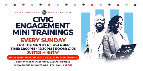 Civic Engagement Mini Trainings