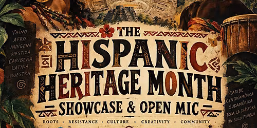 Spoken Wordz: The Hispanic Heritage Month Showcase & Open Mic
