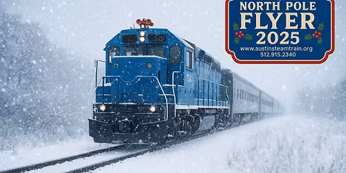 North Pole Flyer: A Vintage Holiday Train Ride