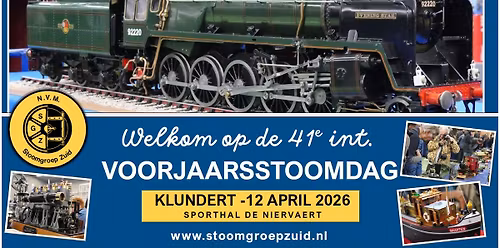 Voorjaarsstoomdag 2026