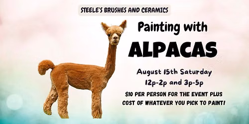 Painting with Alpacas