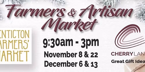 Penticton Farmers' Market Indoor Winter Markets at Cherry Lane