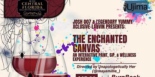 Enchanted Canvas: An Interactive Paint, Sip, and Wellness Experience