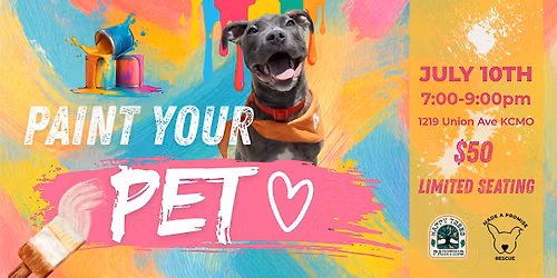Paint your Pet Fundraiser  for Made a Promise Rescue