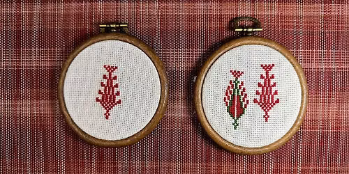Cross-Stitch : Tatreez Trees