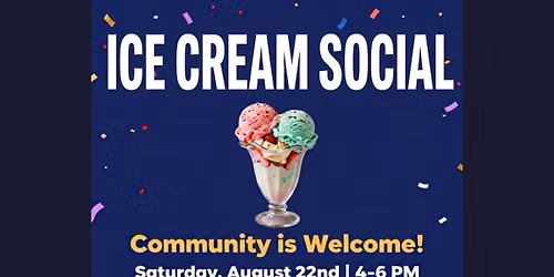 Ice Cream Social at New Zion Baptist Church