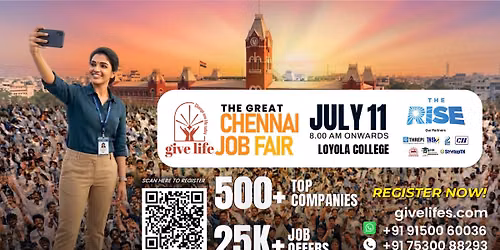 The Great Chennai Job Fair 2026