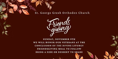 St. George\u2019s Friendsgiving