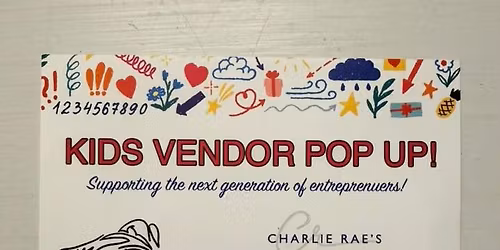 Kids Vendor Pop Up