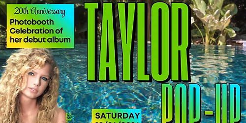Taylor Swift 20th Anniversary Photobooth Celebration