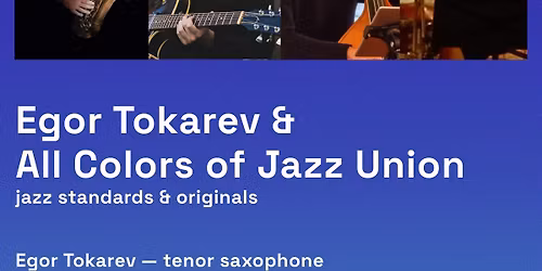 All Colors of Jazz Union at Caf\u00e9 de Pianist