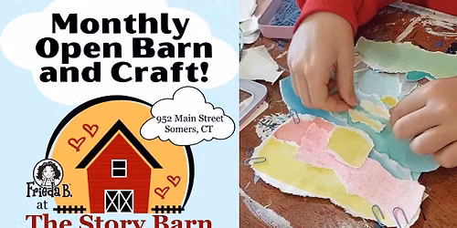 July Open Barn & Craft: Watercolor Paper Collage