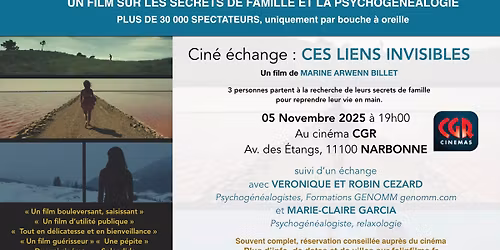 CINE ECHANGE CES LIENS INVISIBLES NARBONNE