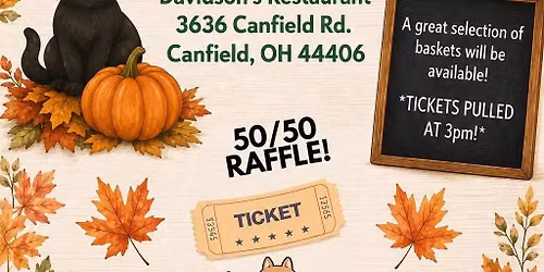 West Side Cats Annual Fall Basket Raffle