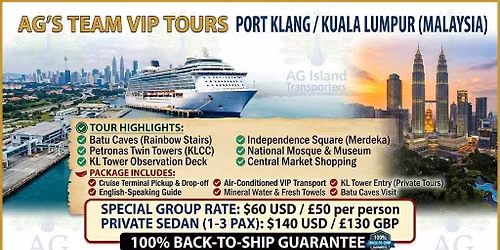 \ud83d\udef3\ufe0f Celebrity Millennium: Kuala Lumpur VIP Shore Excursion (Dec 14, 2026)