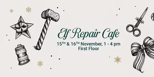 The Elf Repair Cafe with Cambridge Carbon Footprint