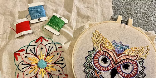 Hand Stitched Mandala Workshop 