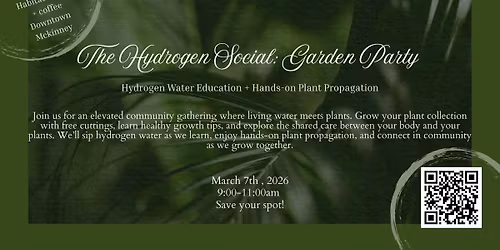 The Hydrogen Social: Garden Party