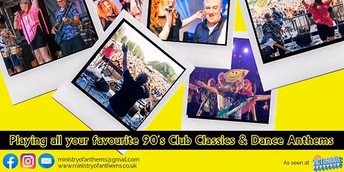 Ministry of Anthems 90\u2019s night at 180 Degrees Bar and Kitchen