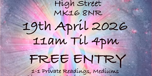 Psychic Fayre Stoke Goldington MK  FREE ENTRY
