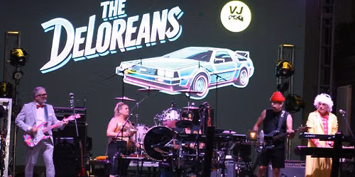 The DeLoreans Take Art's Tap House North Back to the '80s!