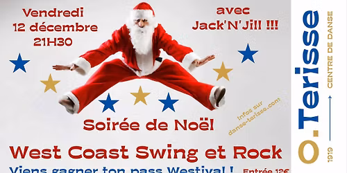 Soir\u00e9e Rock et West Coast Swing de No\u00ebl