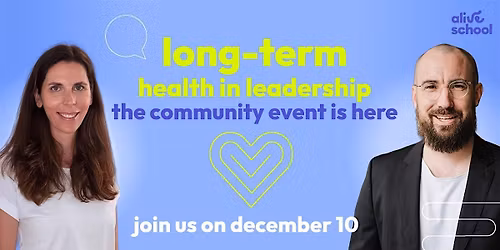 Long-Term Health in Leadership: Between obsession and mindful living