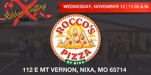 Ribbon Cutting - Rocco's 5 Year Anniversary