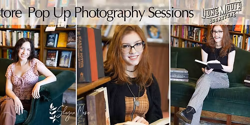 Lion's Mouth Bookstore Pop Up Photography Sessions March 8