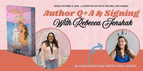 Q+A and Signing with Author  Rebecca Jenshak