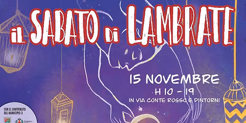 Il Sabato Di Lambrate 2025 \u2022 15 NOVEMBRE