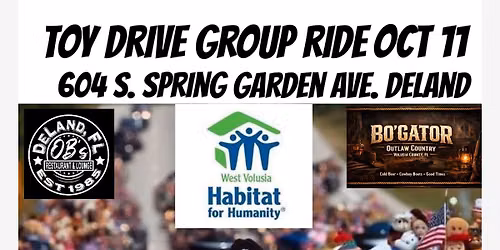 October group ride toy drive