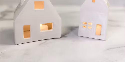 12\/22 Clay Handbuilding: House Votives