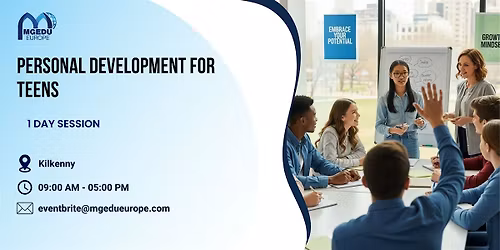 Personal Development for Teens: 1 Day Session in Kilkenny
