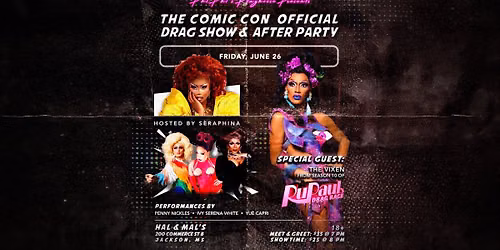 The Comic Con Drag Show After Party