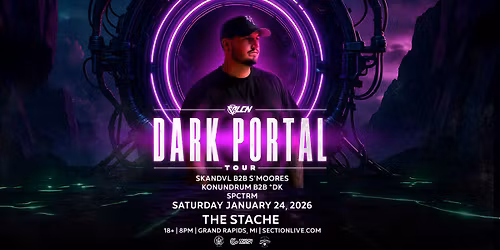 Saw.Wav presents VLCN: Dark Portal Tour at The Stache - Grand Rapids, MI