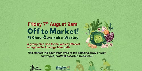 Off to Market! Pt Chev-\u014cwairaka-Wesley