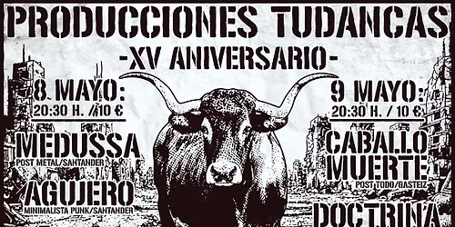 XV ANIVERSARIO PRODUCCIONES TUDANCAS