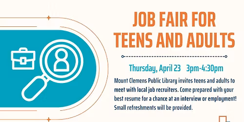 Job Fair for Teens and Adults