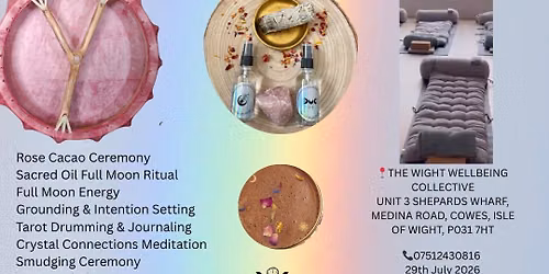 FULL MOON REIKI & TAROT DRUMMING CIRCLE \u2728\ud83c\udf15
