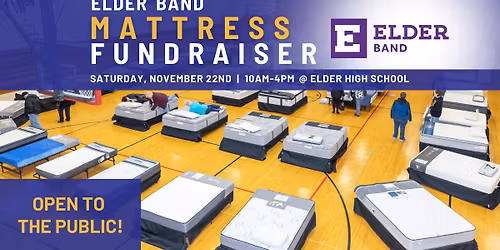 Elder Band Mattress Sale Fundraiser 