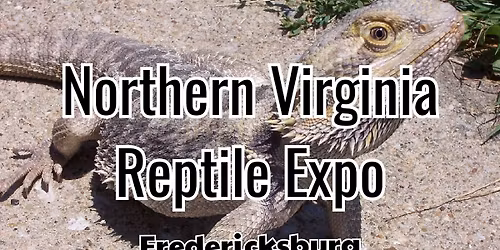 Northern Virginia Reptile Expo Fredericksburg