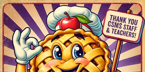 CSMS Annual "Pie-Giving Thanks"