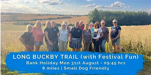 LONG BUCKBY TRAIL (with Festival Fun) | 8 MILES | NORTHAMPTON